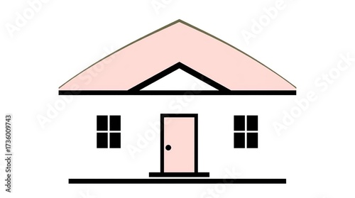 Simple House Illustration.