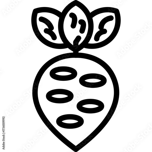 Beetroot Icon