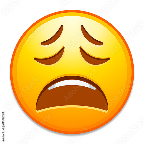 Weary Feeling tired  emoji