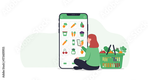 Effortless grocery shopping and meal planning with this intuitive mobile application designed for healthy eating and convenience
