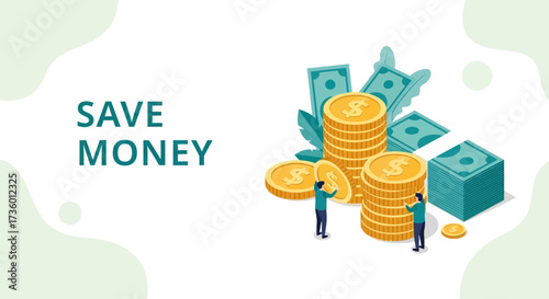 Save Money And Financial Planning For Wealth Accumulation And Investment Opportunities