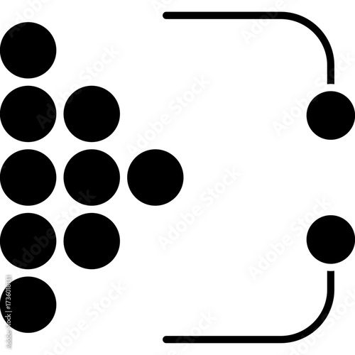 Diffusion Icon Vector Element