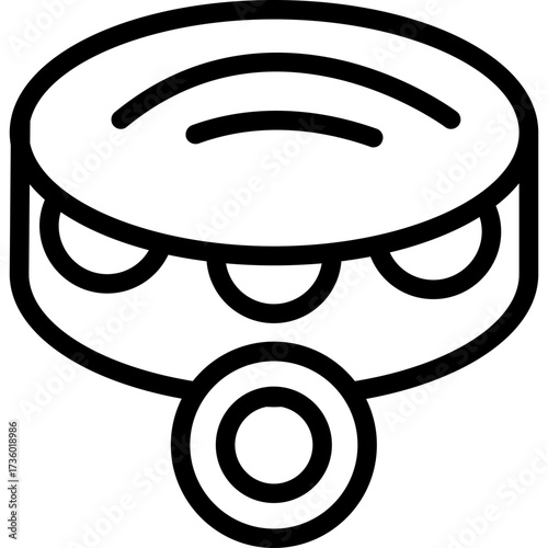 Tambourine Icon