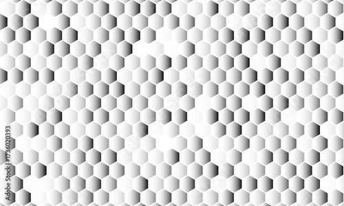 hexagon geometric pattern. seamless hex background. abstract honeycomb cell. vector illustration. design for the background flyers, ad honey, clothes, texture, textile pattern