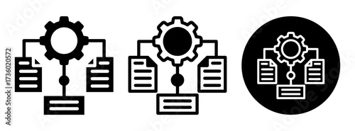 Orchestration Icon Collection Glyph & Mixed Style