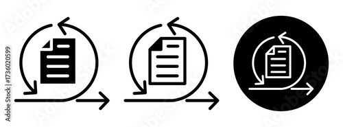 Agile Data Icon Collection Glyph & Mixed Style