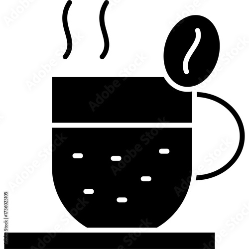 Kopi Tubruk Icon Vector Element