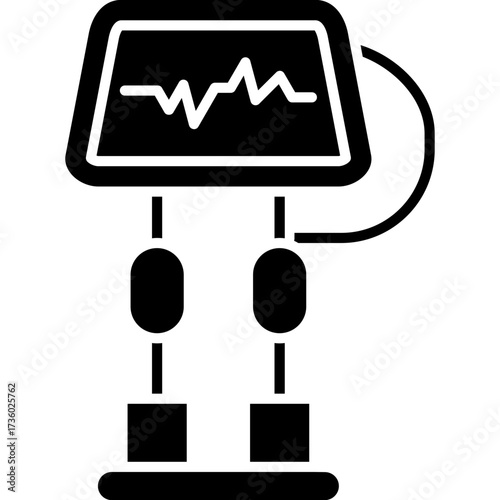Suction Machine Icon Vector Element
