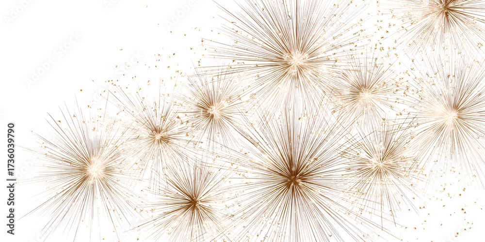 golden fireworks clipart, png golden fireworks clipart, png