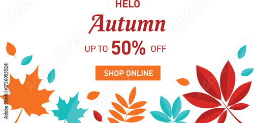 Autumn sale up to fifty percent off shop now online season deals offer