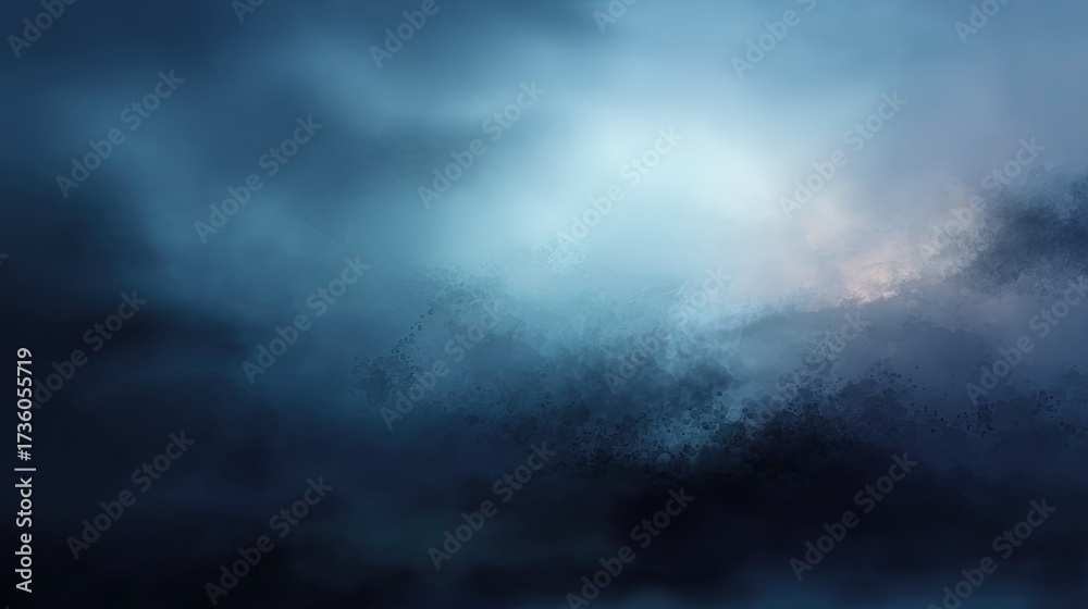 Obraz premium Abstract Stormy Dark Sky Background