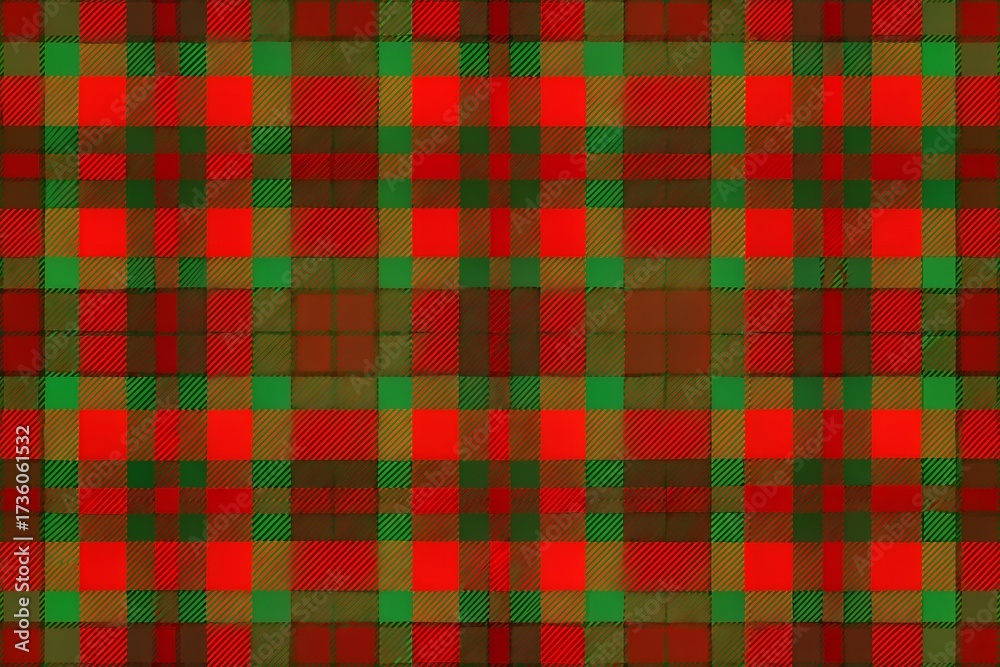 Obraz premium red square pattern