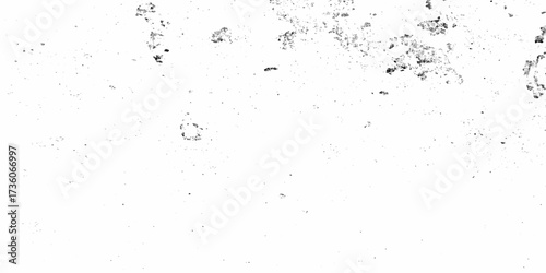 Scratch cracked vintage dusty Splat background. Grunge wall and black and white Dark noise granules Black grainy texture isolated on white background.	