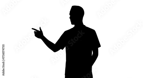 Doctor Gesture Silhouette  Healthcare Vector Design