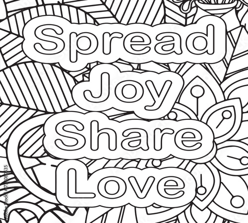 Determination Dreams Coloring Book pages for adults and kids   