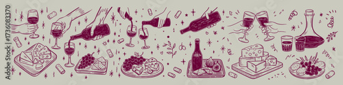 A Celebration of Elegance and Flavor: An Array of Gourmet Food and Drink Pairings Perfect for Any Festive Occasion
