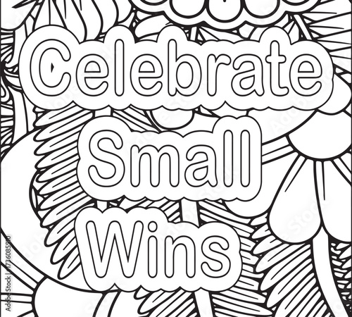 Motivation Magic Coloring Pages for kdp 
