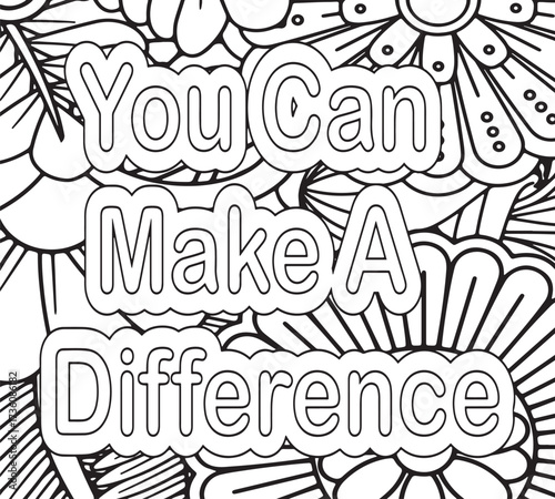 Motivation Magic Coloring Pages for kdp 