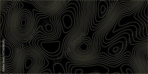 Background of the topography map. geographic mountain relief abstract lines. Abstract wavy topographic map. Abstract wavy and curved lines with terrains of hight mountain. Geographical map, contour 3d