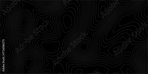 Background of the topography map. geographic mountain relief abstract lines. Abstract wavy topographic map. Abstract wavy and curved lines with terrains of hight mountain. Geographical map, contour 3d