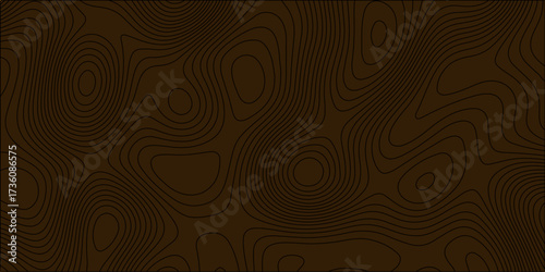 abstract topography contour map line and modern wavy map line design. Modern design with White background with topographic, topography and geography map grid. Vintage Detailed Contour Topographic Map 