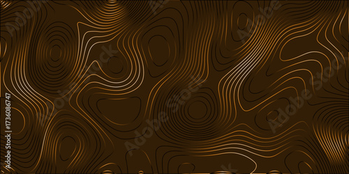 abstract topography contour map line and modern wavy map line design. Modern design with White background with topographic, topography and geography map grid. Vintage Detailed Contour Topographic Map 