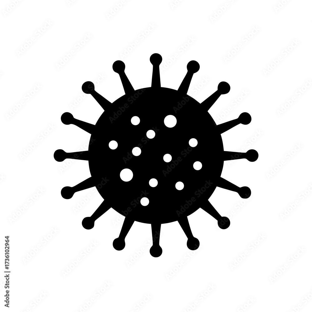 custom made wallpaper toronto digitalvirus icon icon black silhouette vector illustration on transparent background