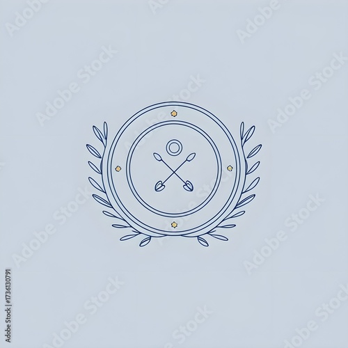 Product Guarantee Symbol – Thin Line Vector Illustration