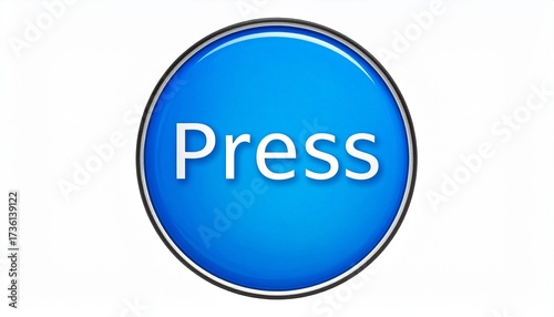 press button on the white 