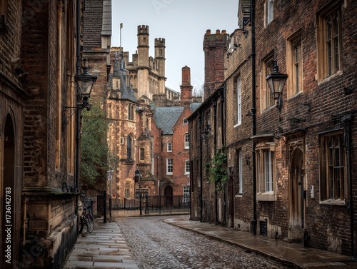 Cambridge Street: Ancient British Architecture in a Calm City Setting