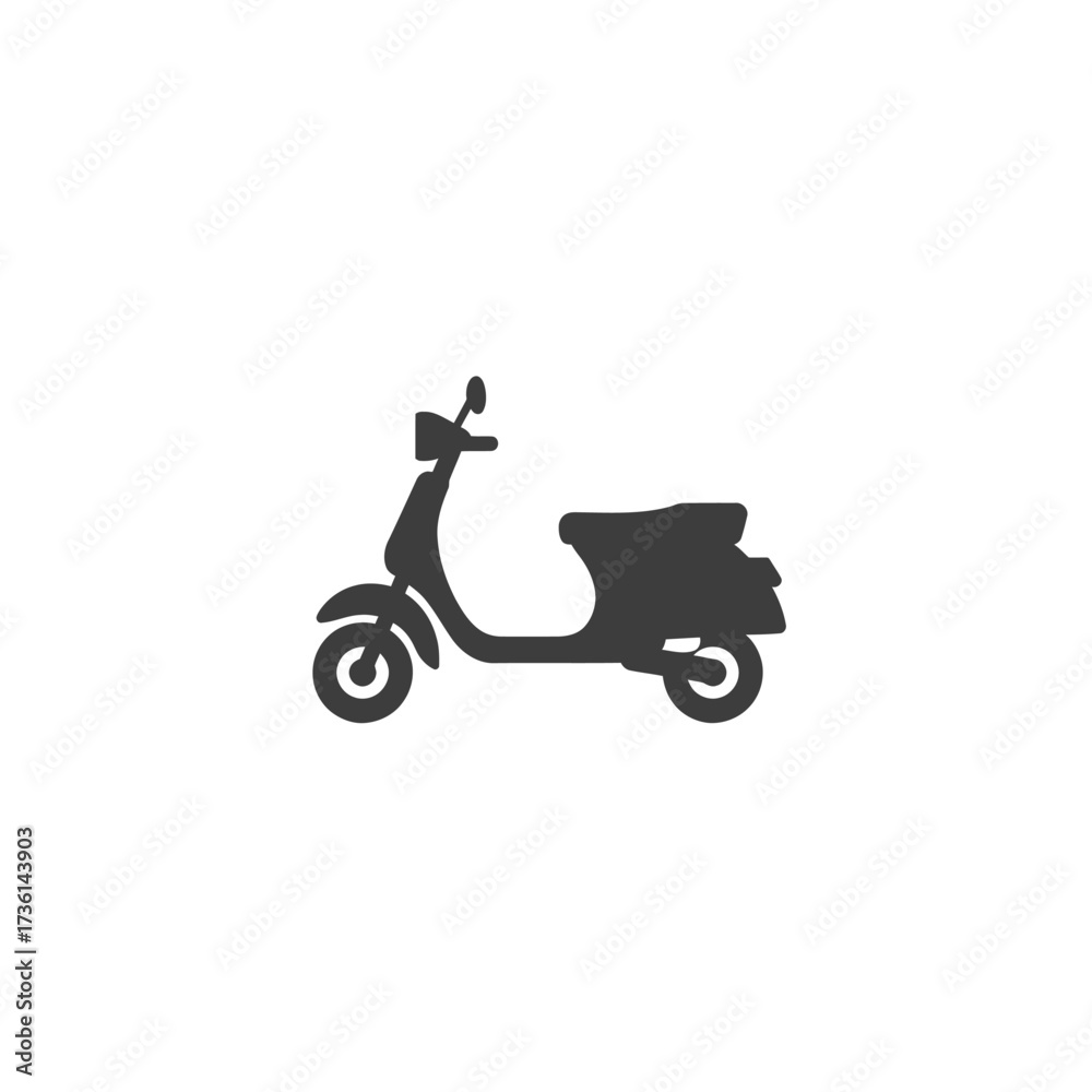 Fototapeta premium Motorcycle Icon