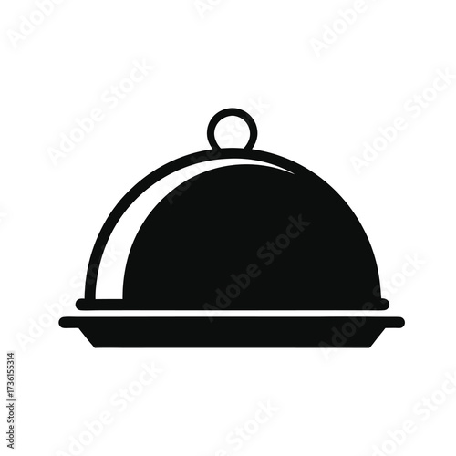 restaurant cloche icon
