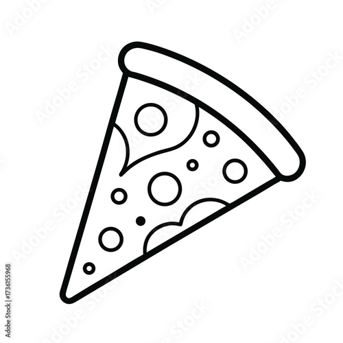 vector illustration of a cheese