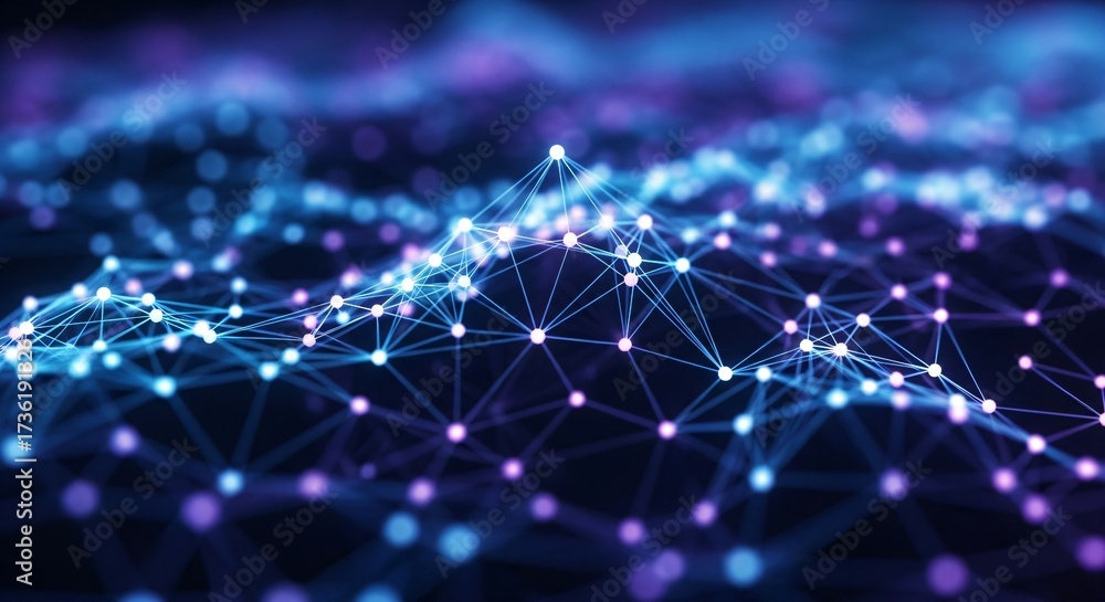 Obraz premium abstract blue background