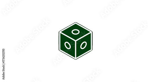 Snooker Cue Icon, Vector Graphic, Digital Illustration, Flat Design, Sports Environment