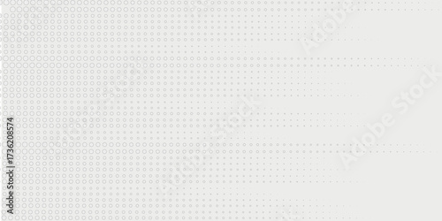 Dot white gray wave light technology texture background. Abstract big data digital concept.