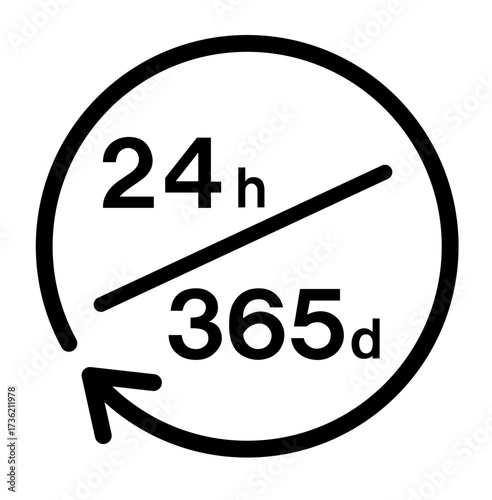 24時間365日、年中無休、フル稼働