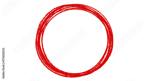 Hand drawn circle shape doodle element