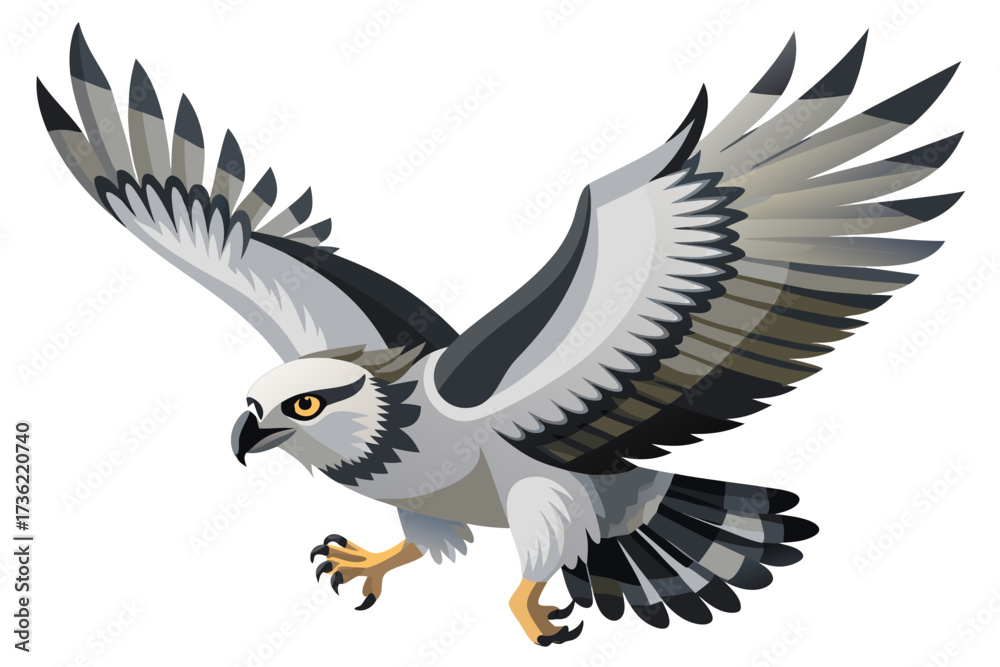 Naklejka premium eagle in the sky