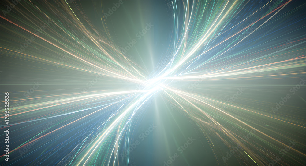 Obraz premium Dynamic Light Trails