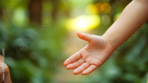 A cinematic story of a generations final lesson as an old hand guides a young hand toward the future a beautiful symbol of legacy perfect for videos about life and family.