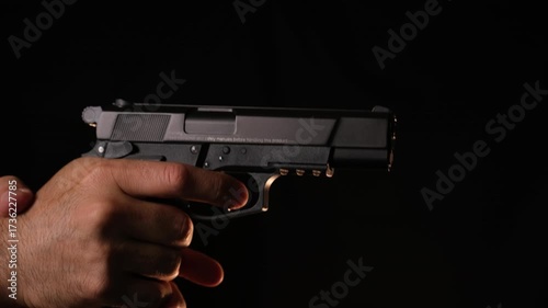 Repeated Loading and Rapid Firing of a Handgun — Action Concept