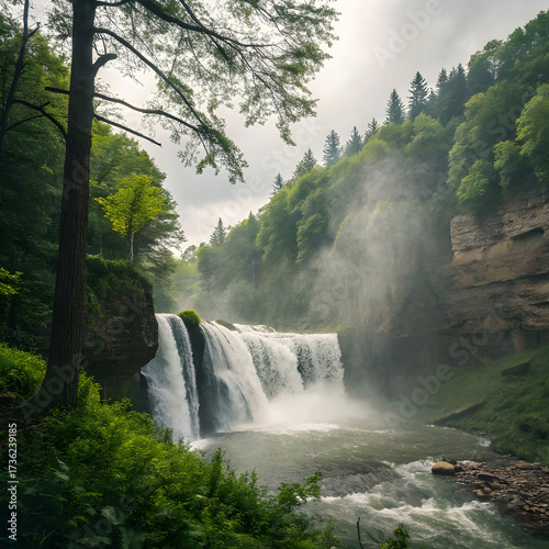 water fall