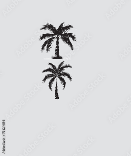 palm tree vector illustration