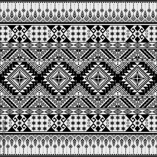 Southwest Abstract geometric Ethnic pattern seamless.