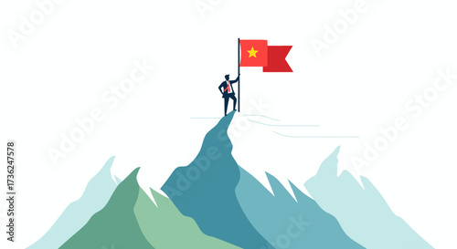 Reaching the Summit A Journey to Success with Drive and Determination
