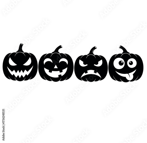 HALLOWEEN PUMPKIN SET