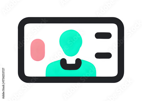 Identification Card Icon Simplifying Identity and Access Management with Digital ID