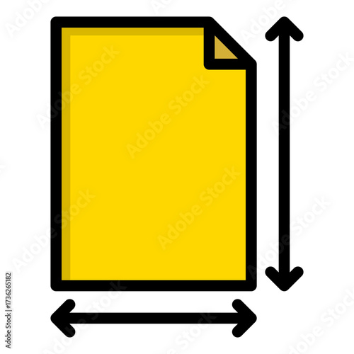 paper size icon