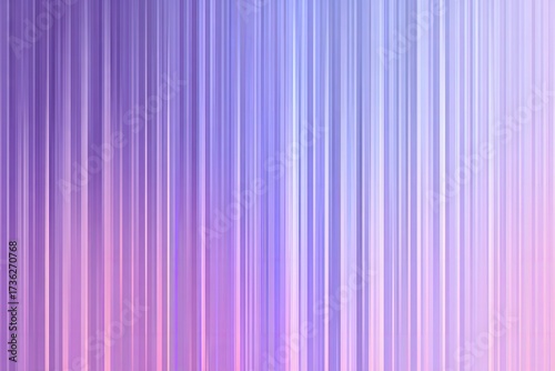 Abstract vertical lines in shades of purple, blue, and pink. Gradient background